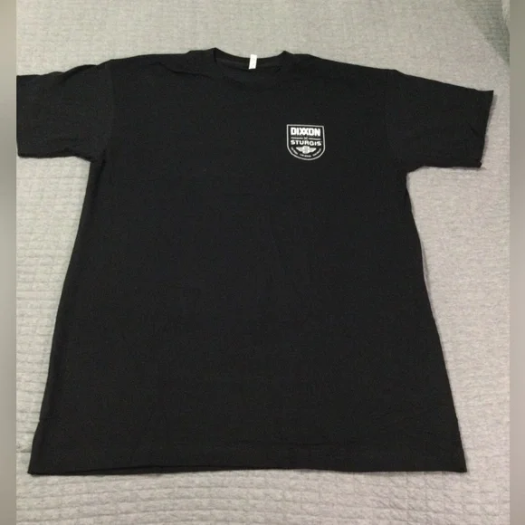 Dixxon Men's Black Ride The Roar Rally Badge Sturgis Shirt - Picture 2 of 8